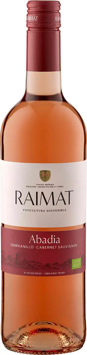 Raïmat Abadia Cab. Sauvignon-Tempr. Rosado DO – Bio