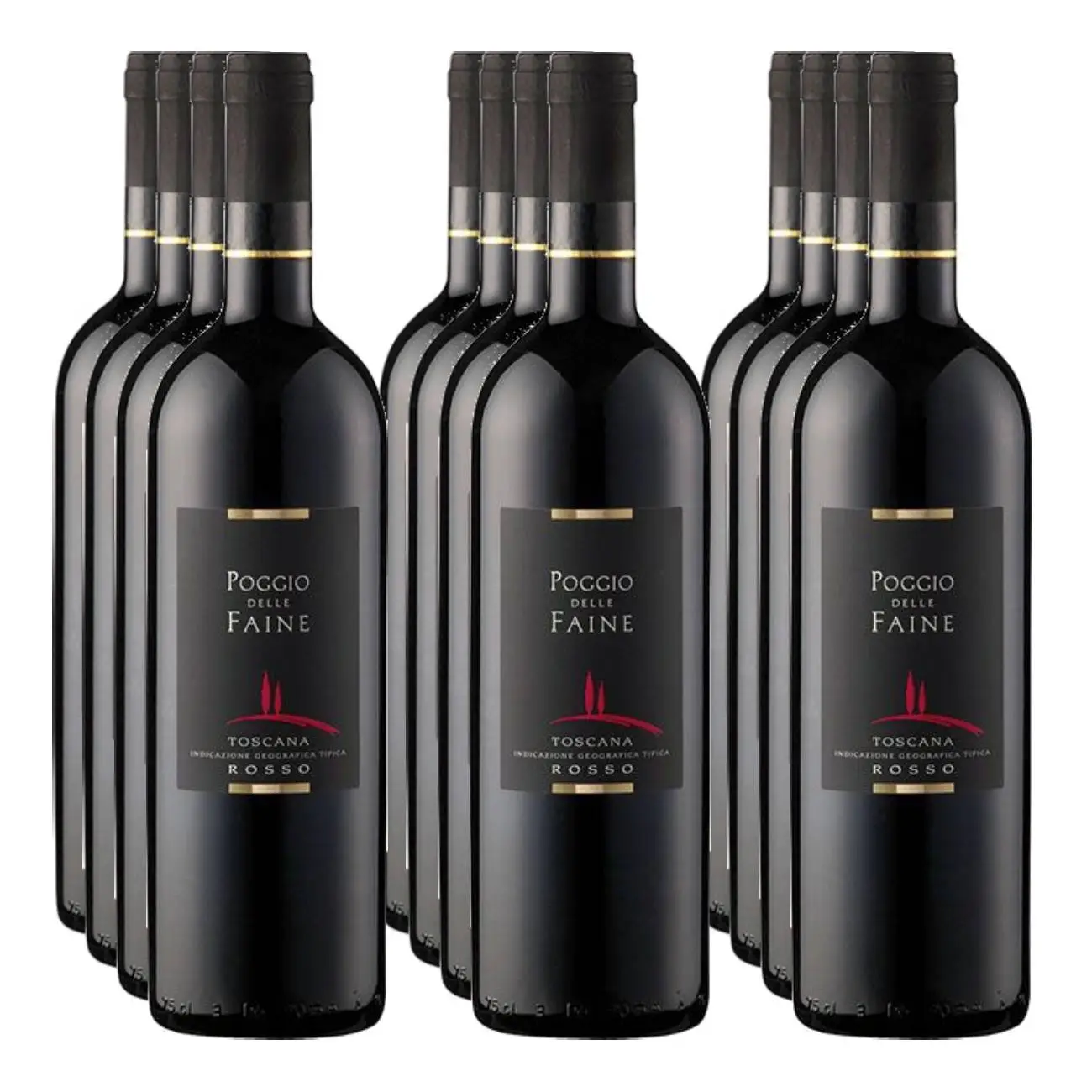 Poggio delle Faine Rosso IGT - 12er Paket