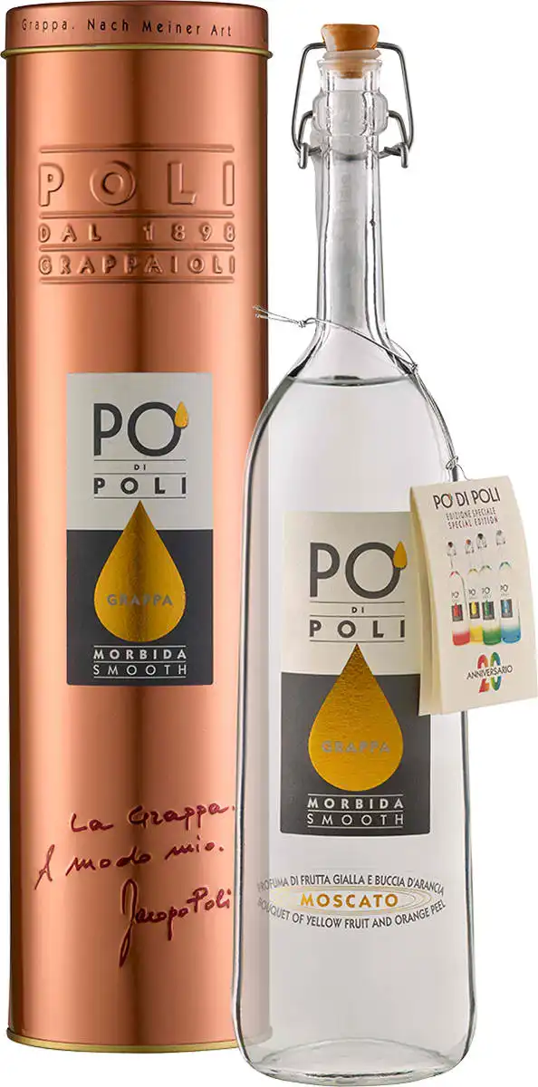 PO' di Poli Morbida (Moscato)   - in Geschenkröhre - 