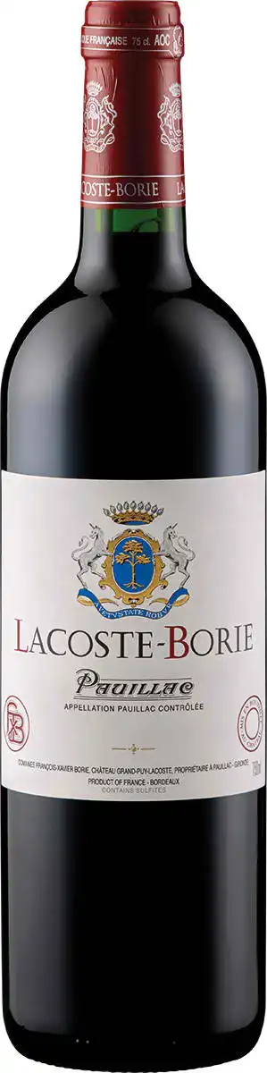 Château Lacoste-Borie AOC Pauillac 2e vin de G-P-L