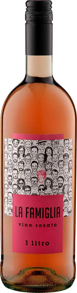 Vino Rosato "La Famiglia" -Liter-