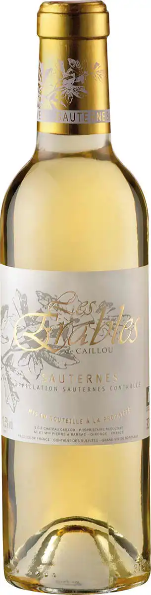 Les Erables de Caillou AOC Sauternes - halbe Flasche - 