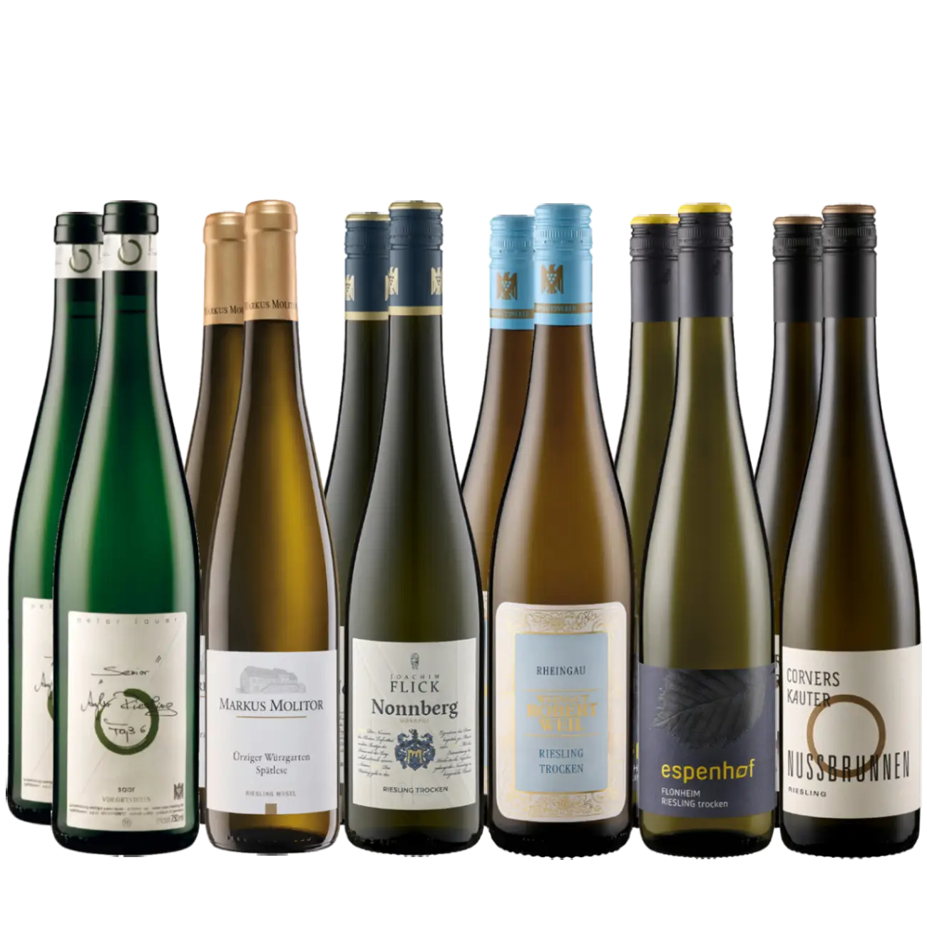 Deutsche Riesling-Vielfalt 6er-Paket für wahre Genießer