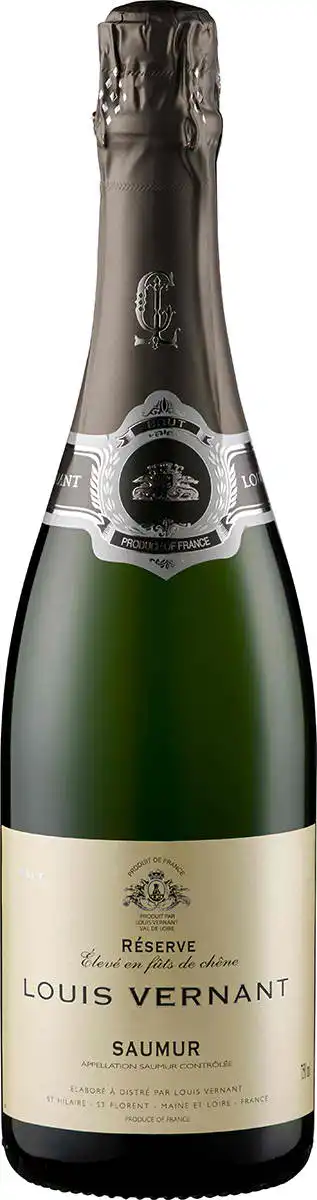 Louis Vernant - Saumur Brut Réserve AOC - Élevé en fûts de chéne