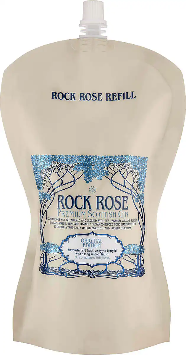 Dunnet Bay Distillery Rock Rose Gin im Refill Pack