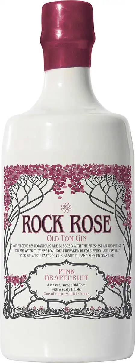 Rock Rose Old Tom Gin Pink Grapefruit